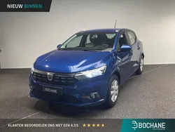 Blauw Gebruikt 2021 Dacia Sandero Comfort Hatchback | € 14.400 (Eerlijke prijs)