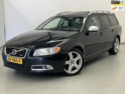 Zwart, metallic lak Gebruikt 2012 Volvo V70 R-Design Stationwagen | € 6.450