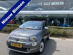 Grijs Gebruikt 2016 Fiat 500 Lounge Cabriolet | € 9.940 (Eerlijke prijs)