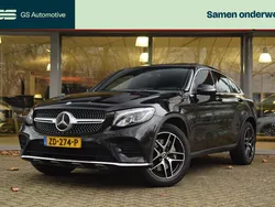 Zwart Gebruikt 2019 Mercedes GLC220 Premium Plus Coupé | € 35.490