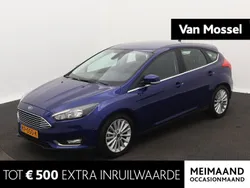 Blauw Gebruikt 2016 Ford Focus Titanium Hatchback | € 12.945 (Eerlijke prijs)
