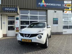 Wit Gebruikt 2014 Nissan Juke Acenta SUV | € 7.995 (Eerlijke prijs)