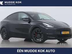 Zwart Gebruikt 2022 Tesla Model Y Performance SUV | € 36.800 (Eerlijke prijs)