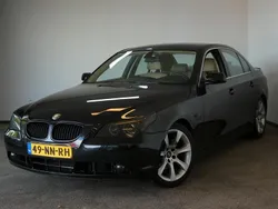 Zwart Gebruikt 2004 BMW 530 Executive Sedan | € 3.750 (Super prijs)