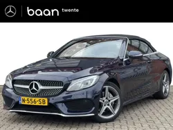 Blauw Gebruikt 2017 Mercedes C200 AMG line Cabriolet | € 26.900 (Goede deal)