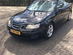 Zwart, metallic lak Gebruikt 2006 Saab 9-3 Cabriolet Linear Cabriolet | € 7.750 (Goede deal)