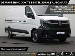 Wit Nieuw 2025 Renault Master Van | € 52.472 (Iets duurder)