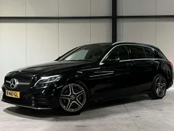 Zwart Gebruikt 2021 Mercedes C180 AMG Stationwagen | € 27.800 (Super prijs)