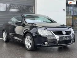 Zwart Gebruikt 2009 VW Eos Cabriolet | € 5.450 (Eerlijke prijs)