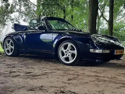 Blauw Gebruikt 1995 Porsche 993 Cabriolet | € 82.000