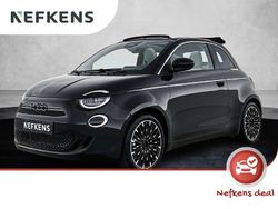 Zwart Nieuw 2025 Fiat 500C La Prima Cabriolet | € 30.925