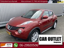 Rood Gebruikt 2010 Nissan Juke Acenta SUV | € 5.950 (Eerlijke prijs)