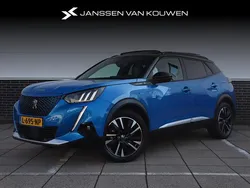 Blauw Gebruikt 2021 Peugeot e-2008 GT SUV | € 17.885 (Eerlijke prijs)
