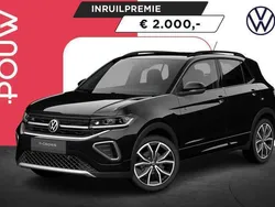 Zwart Nieuw 2025 VW T-Cross R-line Edition SUV | € 40.950 (Duur)