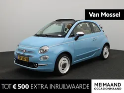 Blauw Gebruikt 2019 Fiat 500C Cabriolet | € 12.900 (Iets duurder)