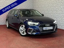 Blauw, metallic lak Gebruikt 2024 Audi A4 S-Line Stationwagen | € 42.740 (Super prijs)
