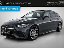 Grijs Gebruikt 2022 Mercedes C180 AMG line Stationwagen | € 46.900