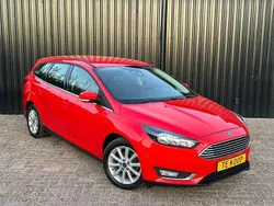 Rood Gebruikt 2015 Ford Focus Titanium Stationwagen | € 7.950 (Eerlijke prijs)