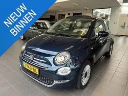 Blauw Gebruikt 2020 Fiat 500C Lounge Cabriolet | € 12.950 (Goede deal)