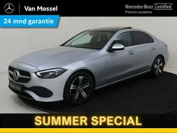 Zilver, metallic lak Gebruikt 2022 Mercedes C180 Luxury Sedan | € 36.945 (Eerlijke prijs)