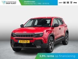 Robijnrood (111) Nieuw 2024 Jeep Avenger EV SUV | € 29.990 (Super prijs)