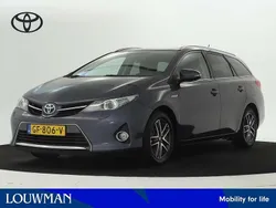 Blauw, metallic lak Gebruikt 2015 Toyota Auris Touring Sports Stationwagen | € 12.945 (Eerlijke prijs)