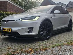 Zilver Gebruikt 2018 Tesla Model X SUV | € 25.750 (Eerlijke prijs)