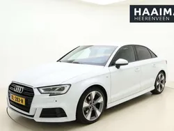Wit Gebruikt 2018 Audi A3 S-Line Sedan | € 19.950 (Eerlijke prijs)