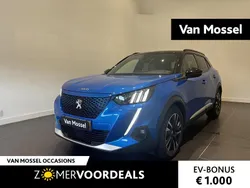 Blauw Gebruikt 2020 Peugeot e-2008 GTi SUV | € 16.240 (Eerlijke prijs)