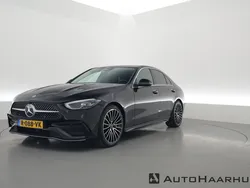 Zwart Gebruikt 2022 Mercedes C200 AMG line Sedan | € 43.900