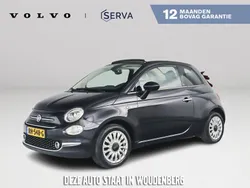 Zwart Gebruikt 2017 Fiat 500 Cabriolet | € 7.995 (Eerlijke prijs)