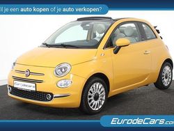 Geel Gebruikt 2015 Fiat 500C Lounge Cabriolet | € 7.800 (Goede deal)