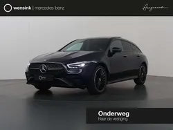 Zwart Gebruikt 2025 Mercedes CLA250e Shooting Brake AMG line Stationwagen | € 42.900 (Eerlijke prijs)