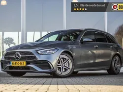 Grijs, metallic lak Gebruikt 2021 Mercedes C200 AMG line Stationwagen | € 33.850 (Eerlijke prijs)