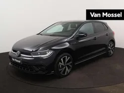Zwart Nieuw 2025 VW Polo R-line Hatchback | € 37.900