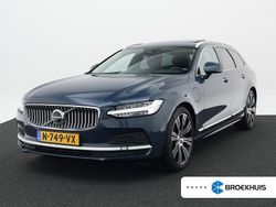 Blauw Gebruikt 2022 Volvo V90 Inscription Stationwagen | € 39.900 (Eerlijke prijs)