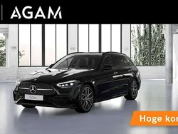 Zwart Nieuw 2025 Mercedes C180 AMG line Stationwagen | € 59.650 (Eerlijke prijs)