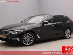 Zwart Gebruikt 2017 BMW 530 Luxury Line Stationwagen | € 26.945 (Eerlijke prijs)