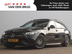 Zwart Gebruikt 2022 Mercedes C200 AMG line Stationwagen | € 41.195