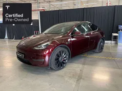 Rood Gebruikt 2023 Tesla Model Y Performance SUV | € 46.400 (Eerlijke prijs)