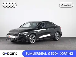 Zwart Gebruikt 2024 Audi A3 S-Line Sedan | € 33.949 (Eerlijke prijs)