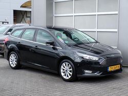 Zwart Gebruikt 2015 Ford Focus Titanium Stationwagen | € 5.250