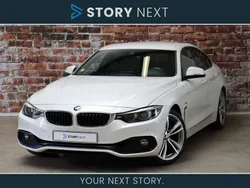 Wit, metallic lak Gebruikt 2018 BMW 420 Gran Coupé Executive Coupé | € 23.950 (Eerlijke prijs)