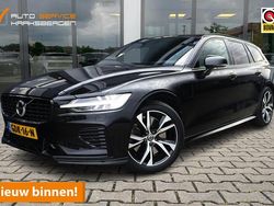 Zwart Gebruikt 2021 Volvo V60 R-Design Stationwagen | € 24.900 (Duur)