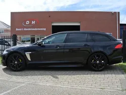 Zwart Gebruikt 2013 Jaguar XF Sportbrake R-Sport Stationwagen | € 7.999