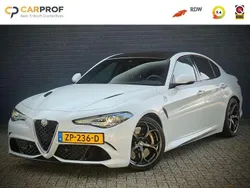Wit, metallic lak Gebruikt 2019 Alfa Romeo Giulia Quadrifoglio Sedan | € 67.950 (Duur)