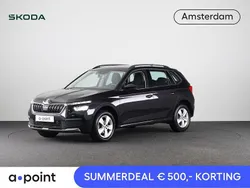 Zwart, metallic lak Gebruikt 2021 Skoda Kamiq Ambition SUV | € 18.449 (Eerlijke prijs)