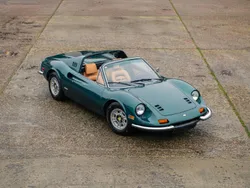 Groenverde pino metallizzato Gebruikt 1974 Ferrari Dino 246 Cabriolet | € 529.900