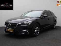 Zwart Gebruikt 2015 Mazda 6 Stationwagen | € 13.950