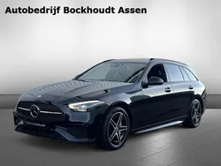 Zwart Gebruikt 2022 Mercedes E300 AMG line Stationwagen | € 45.740 (Eerlijke prijs)